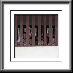 children, school children, Laos, rural school