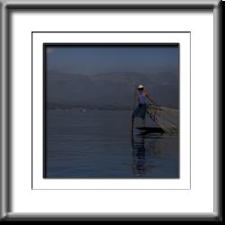 Burma, Myanmar, lake fishing